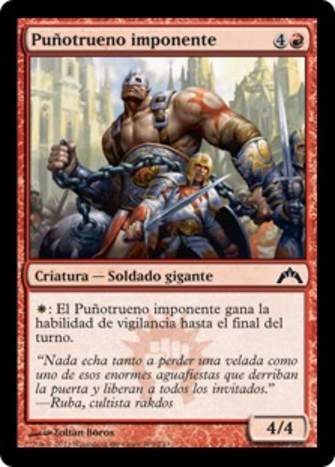 Puñotrueno imponente