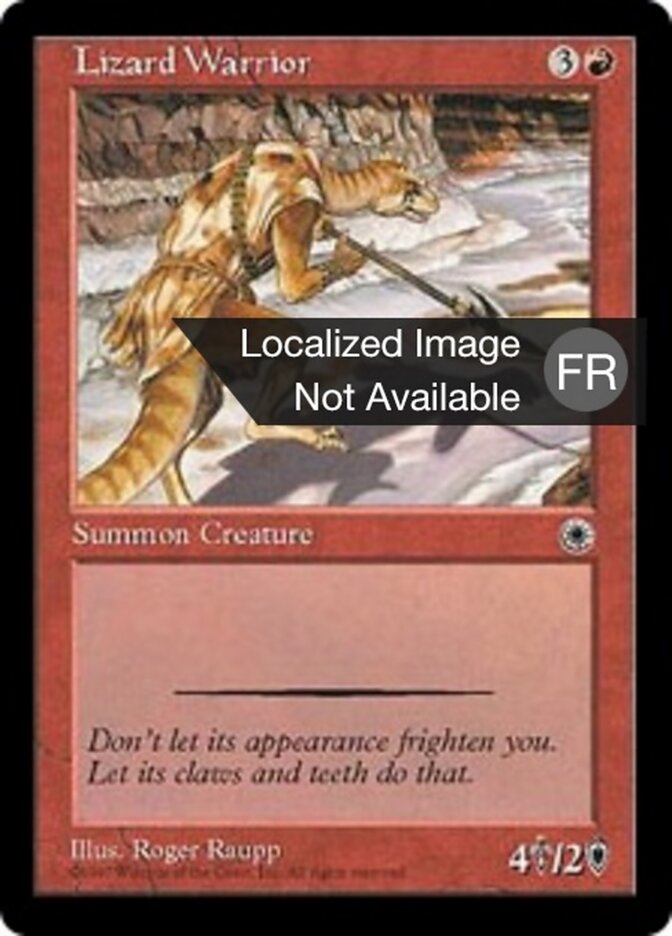 Guerrier lézard