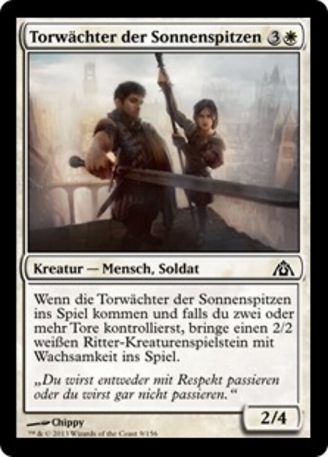 Torwächter der Sonnenspitzen