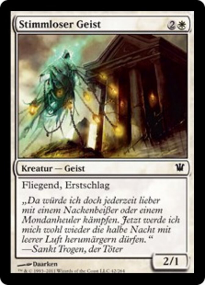 Stimmloser Geist
