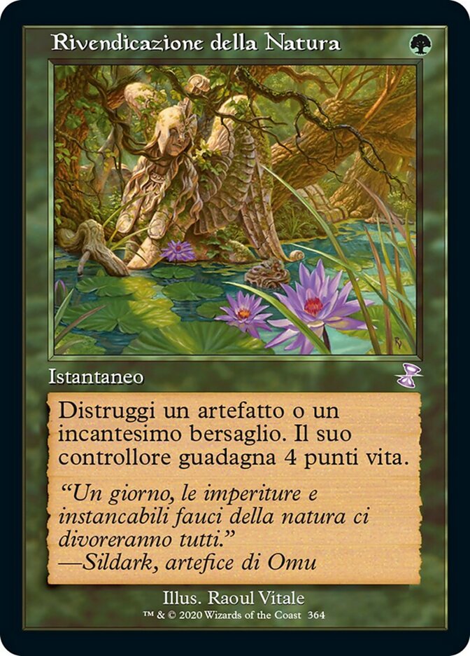 Rivendicazione della Natura