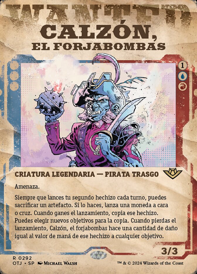 Calzón, el forjabombas