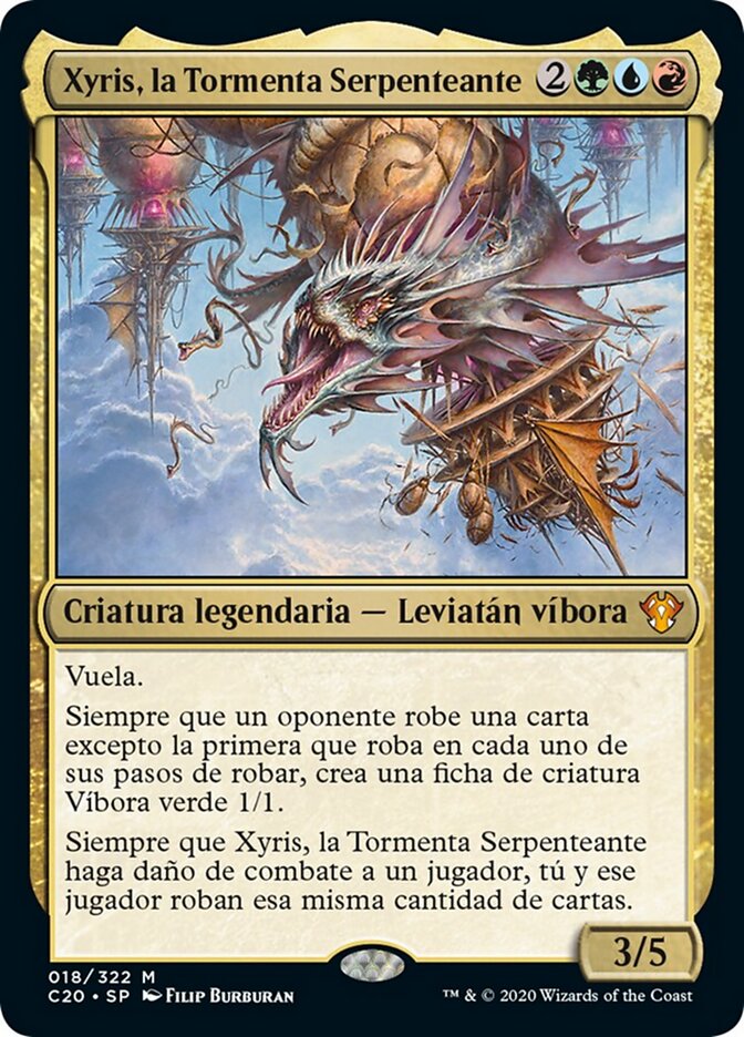 Xyris, la Tormenta Serpenteante