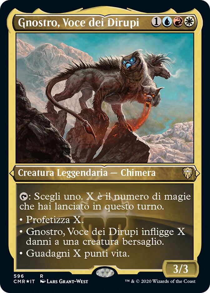 Gnostro, Voce dei Dirupi