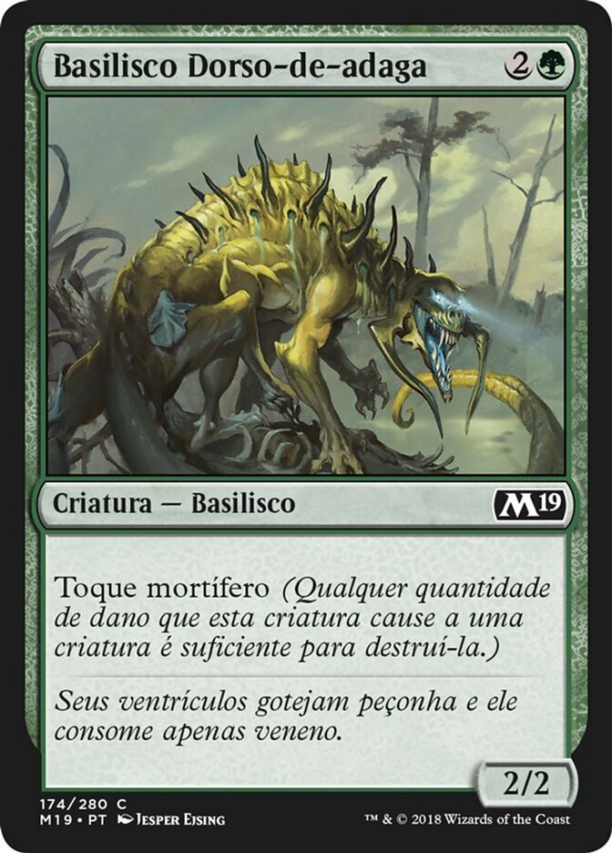 Basilisco Dorso-de-adaga