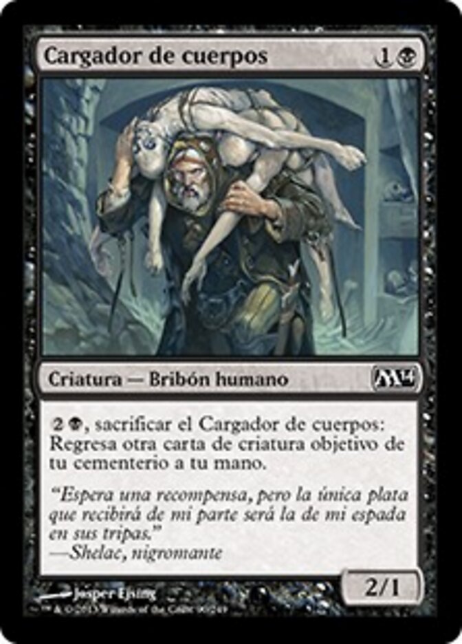 Cargador de cuerpos