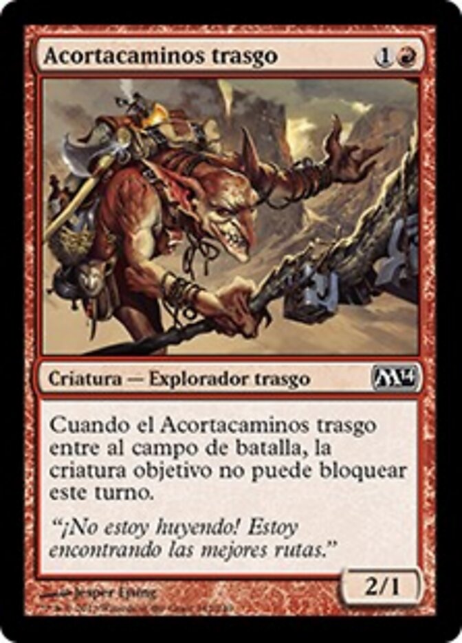 Acortacaminos trasgo