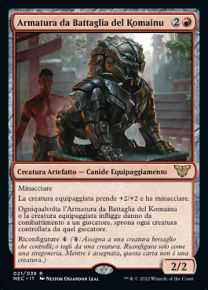 Armatura da Battaglia del Komainu