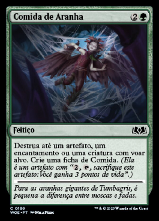 Comida de Aranha