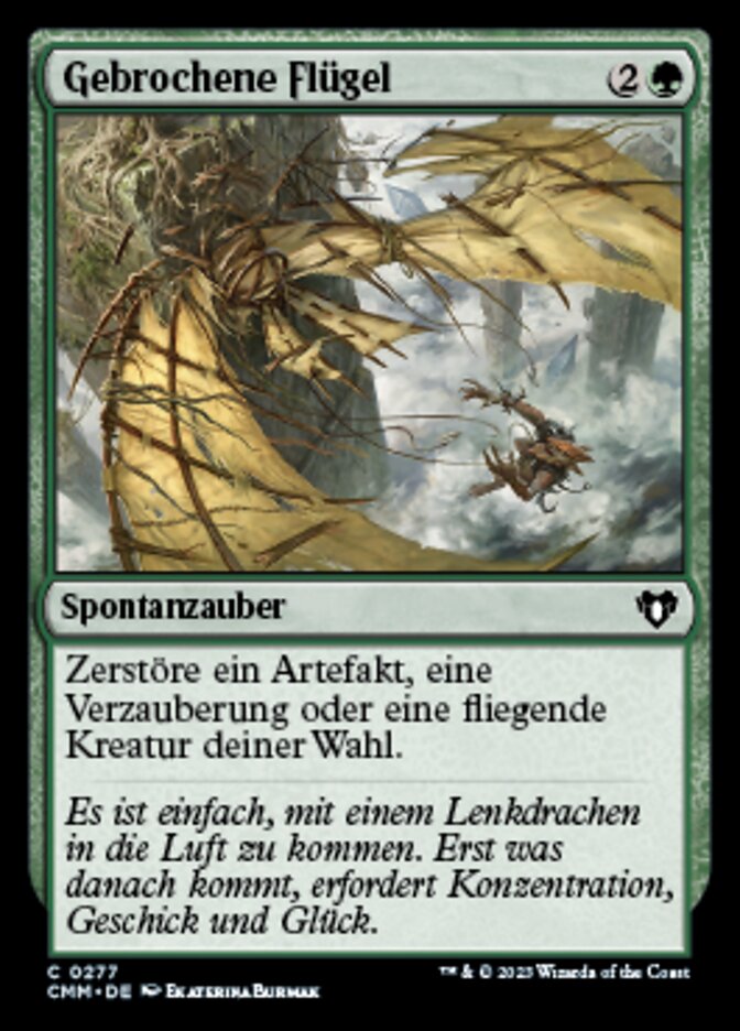 Gebrochene Flügel