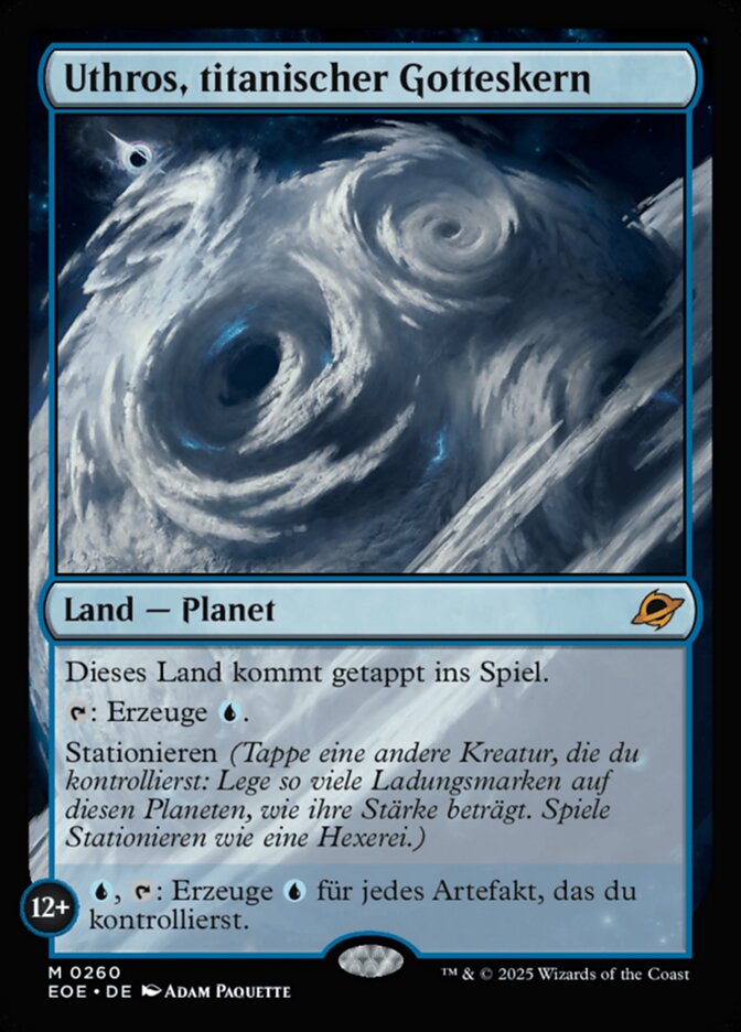 Uthros, titanischer Gotteskern