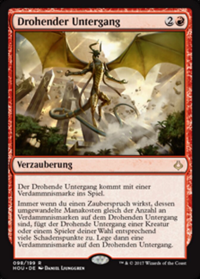 Drohender Untergang