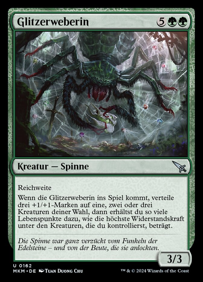 Glitzerweberin