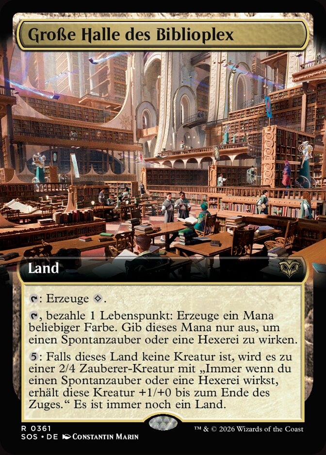 Große Halle des Biblioplex
