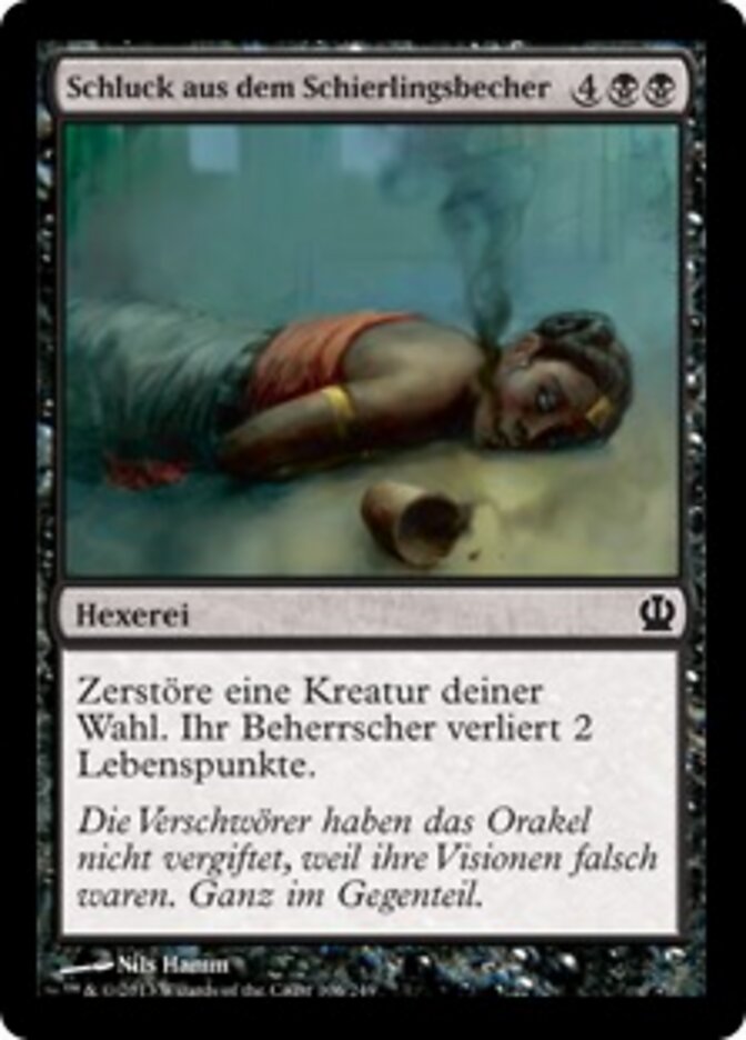 Schluck aus dem Schierlingsbecher