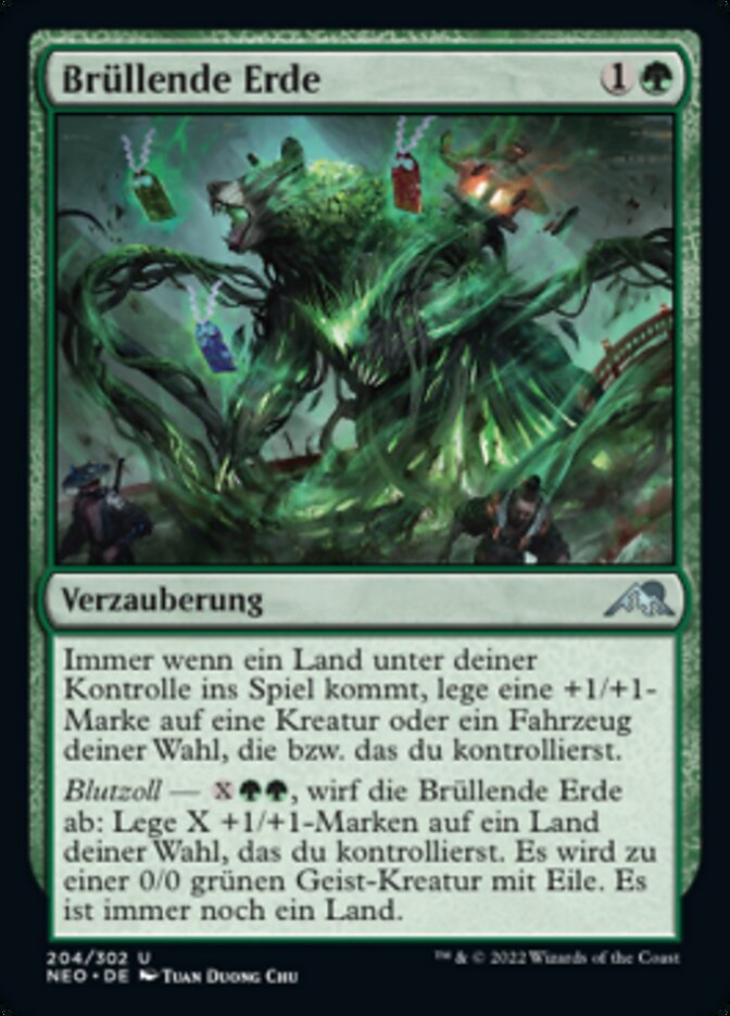 Brüllende Erde