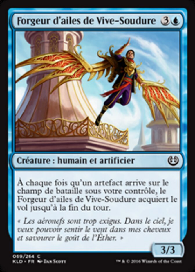 Forgeur d'ailes de Vive-Soudure