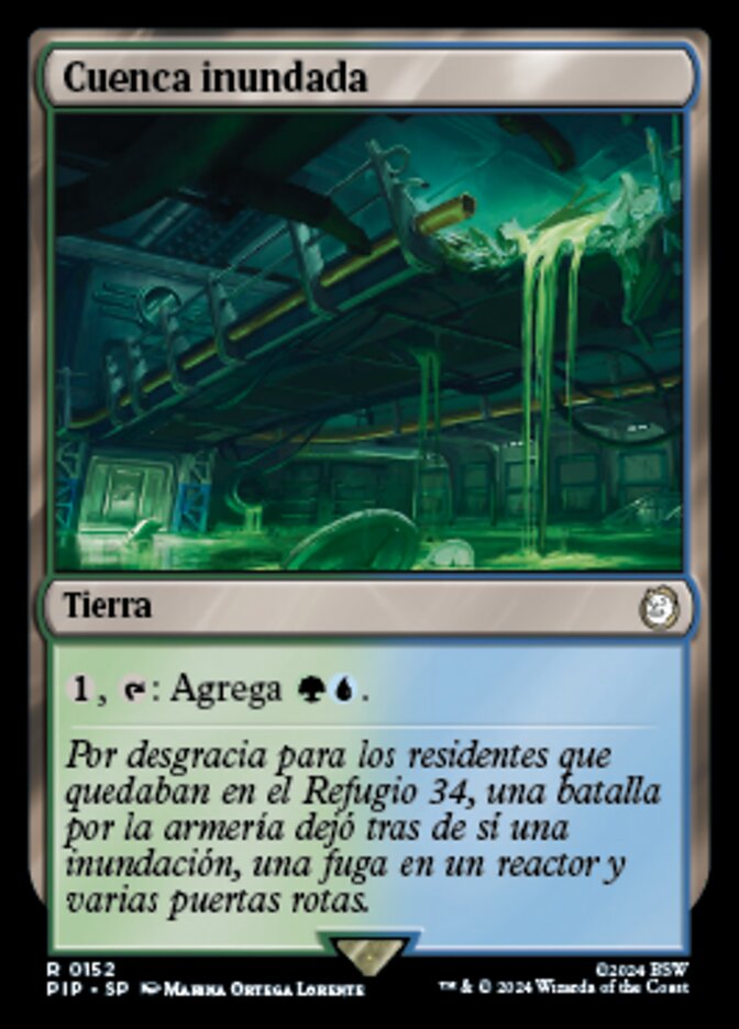 Cuenca inundada
