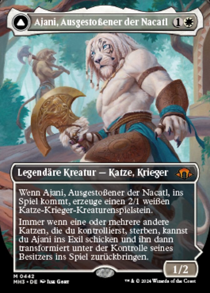 Ajani, Nacatl Pariah // Ajani, Nacatl Avenger