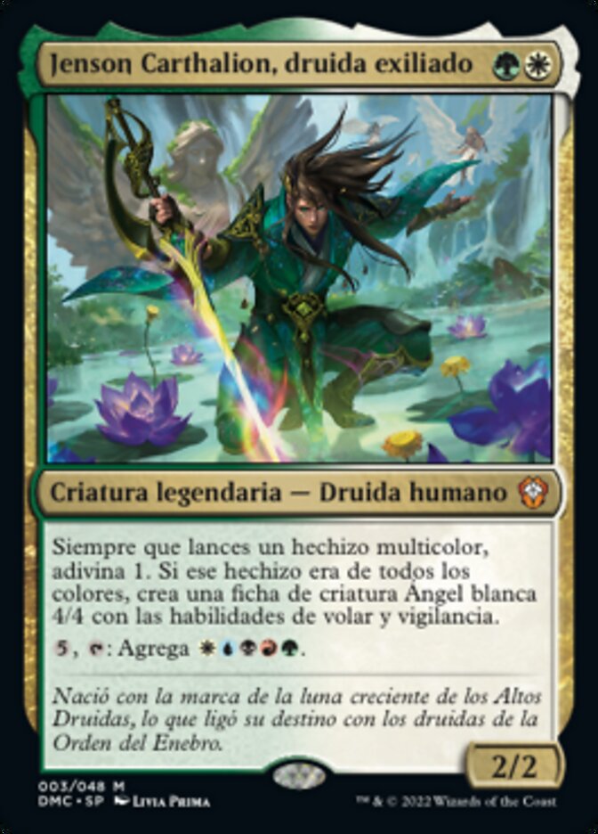 Jenson Carthalion, druida exiliado
