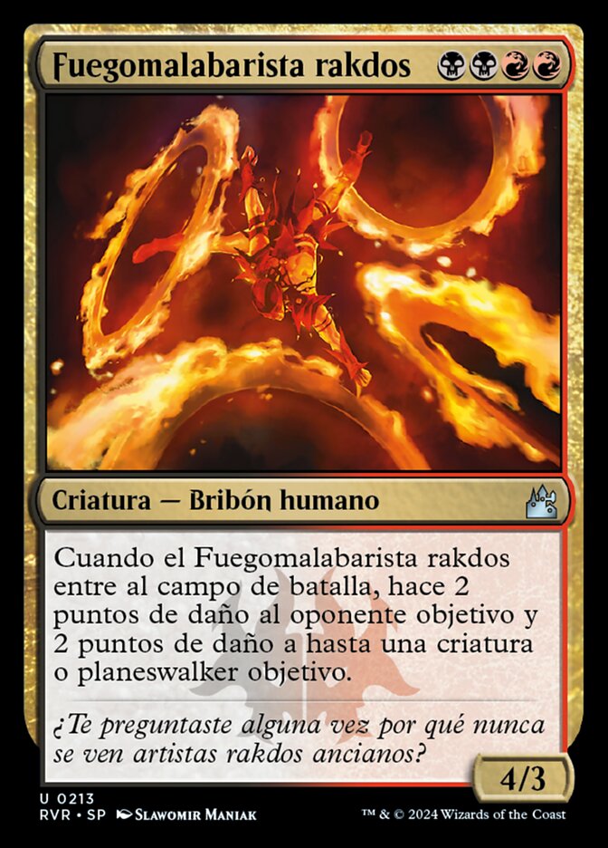 Fuegomalabarista rakdos