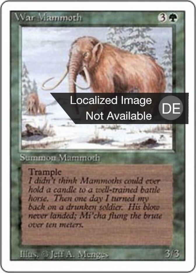 Kriegsmammut