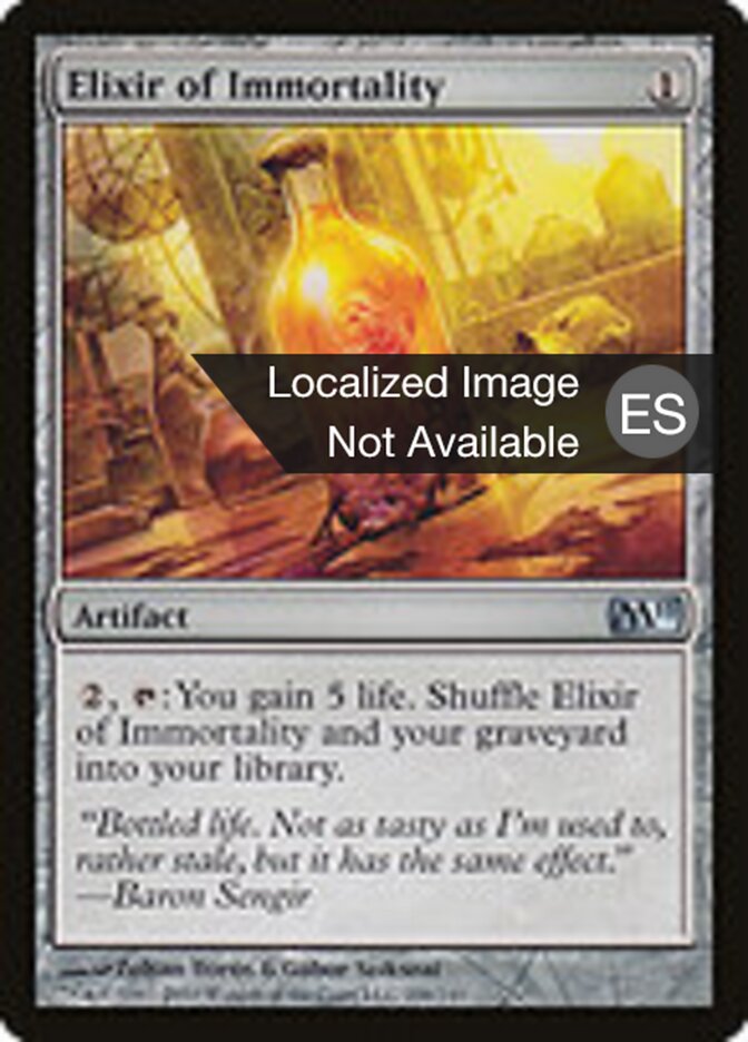 Elixir de inmortalidad