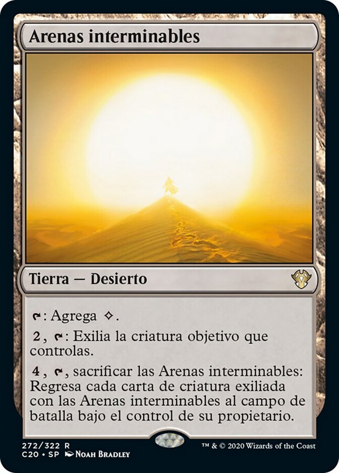 Arenas interminables