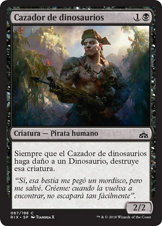 Cazador de dinosaurios