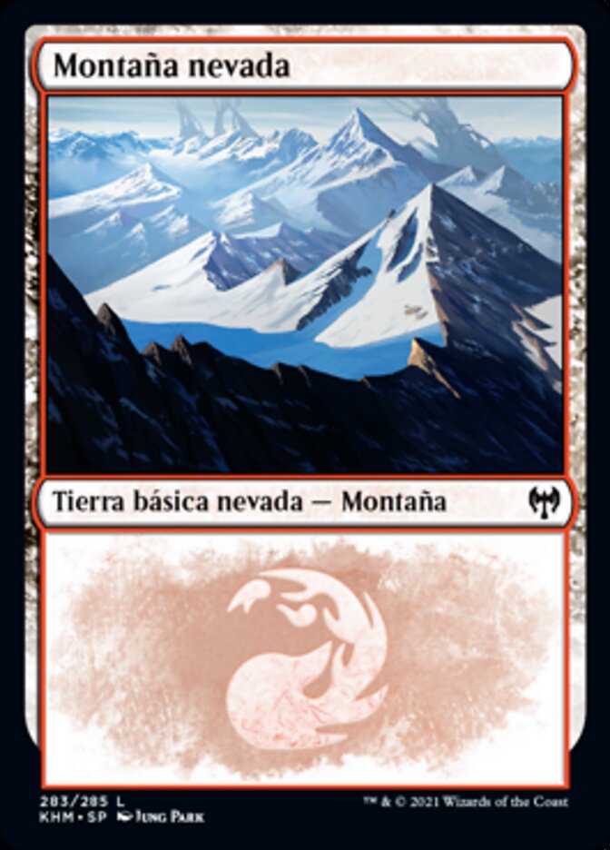 Montaña nevada