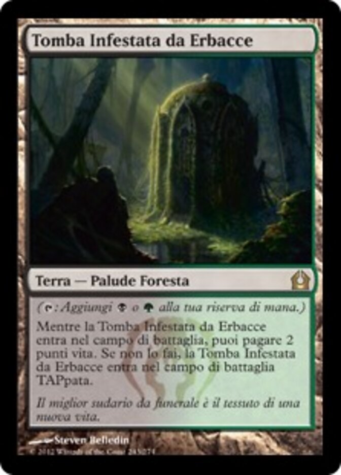 Tomba Infestata da Erbacce