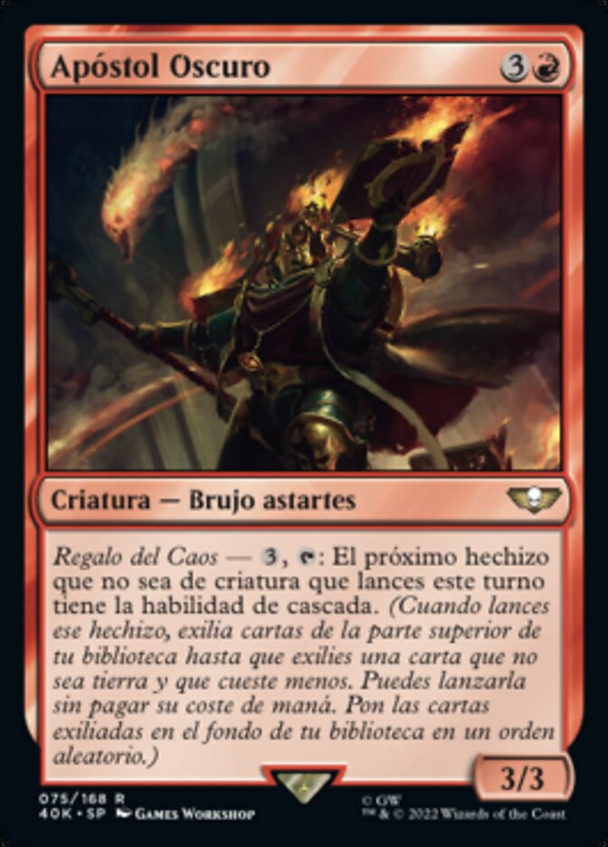 Apóstol Oscuro