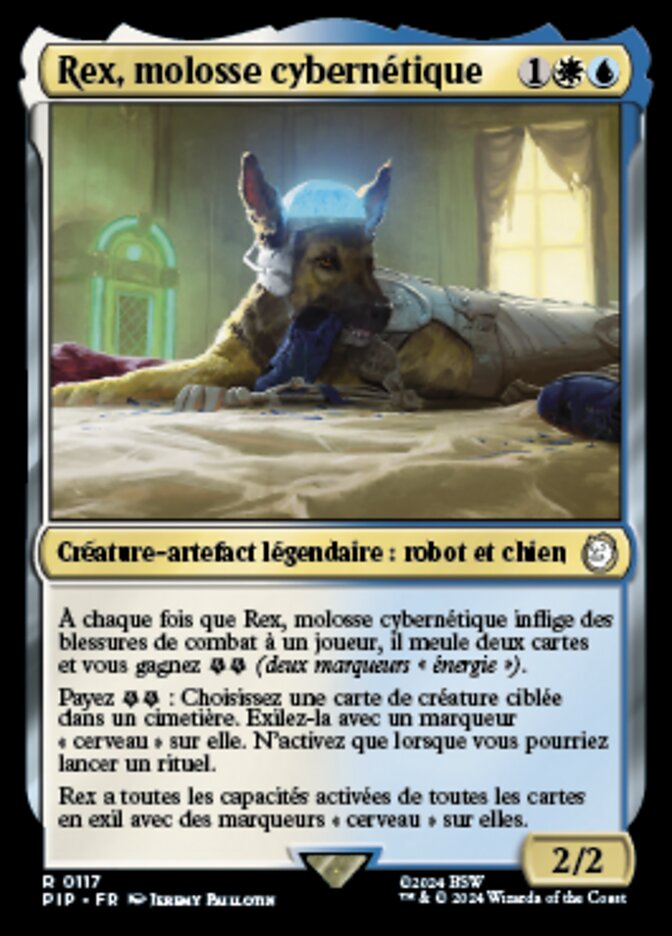 Rex, molosse cybernétique