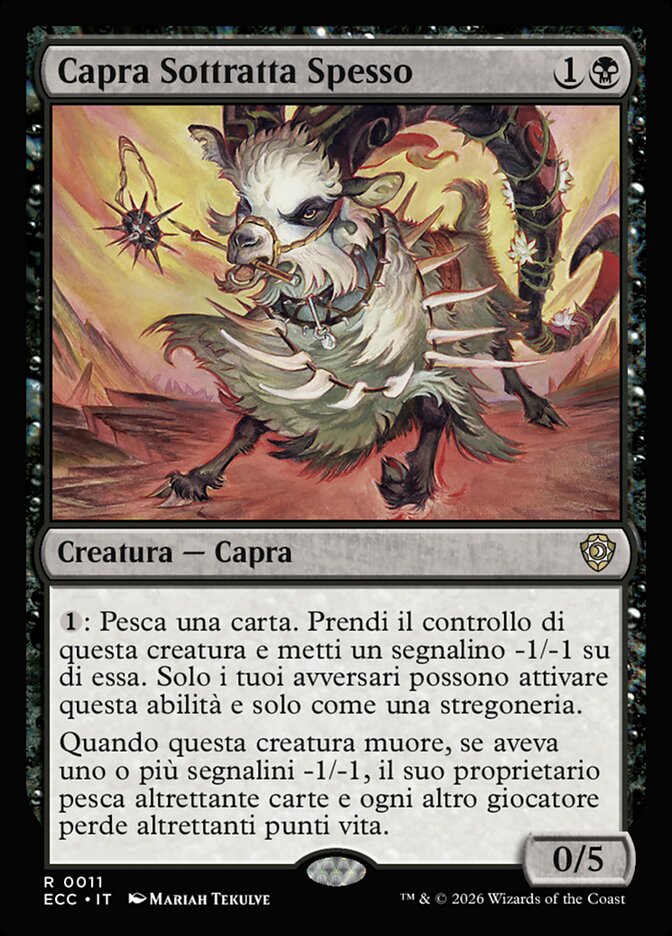 Capra Sottratta Spesso