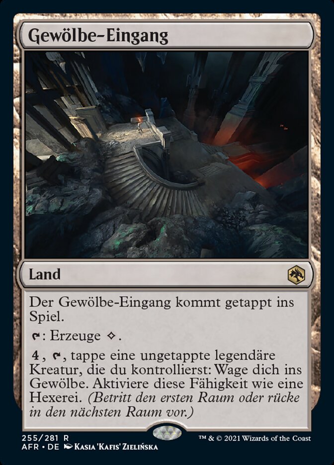 Gewölbe-Eingang