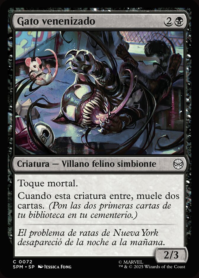 Gato venenizado
