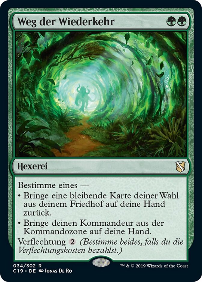 Weg der Wiederkehr