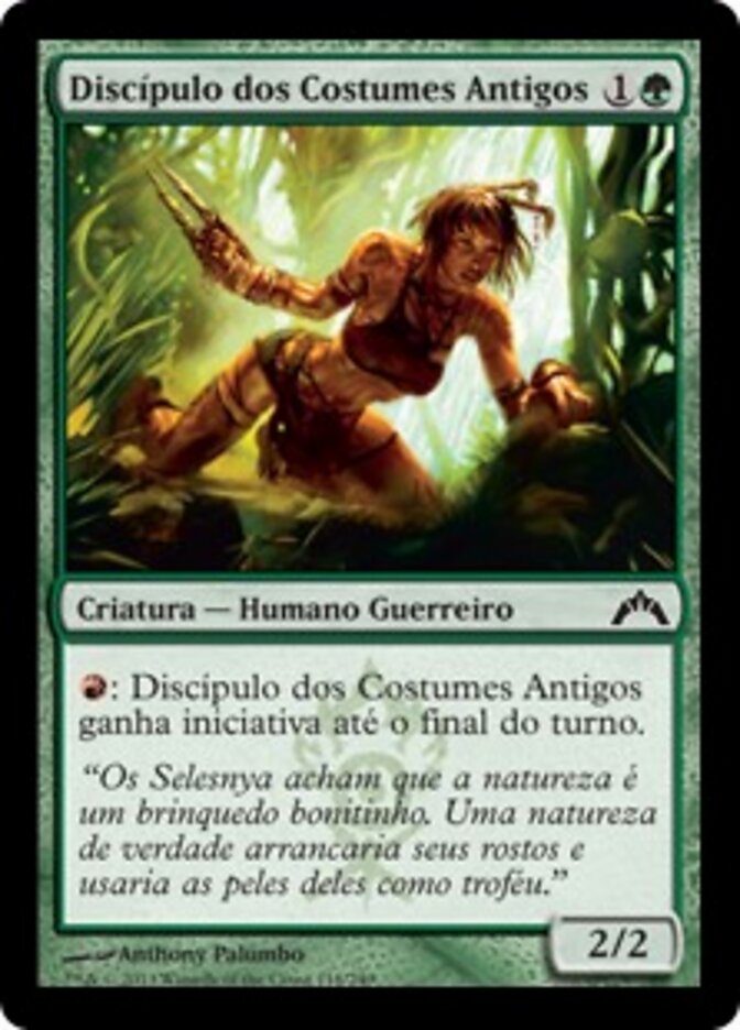 Discípulo dos Costumes Antigos