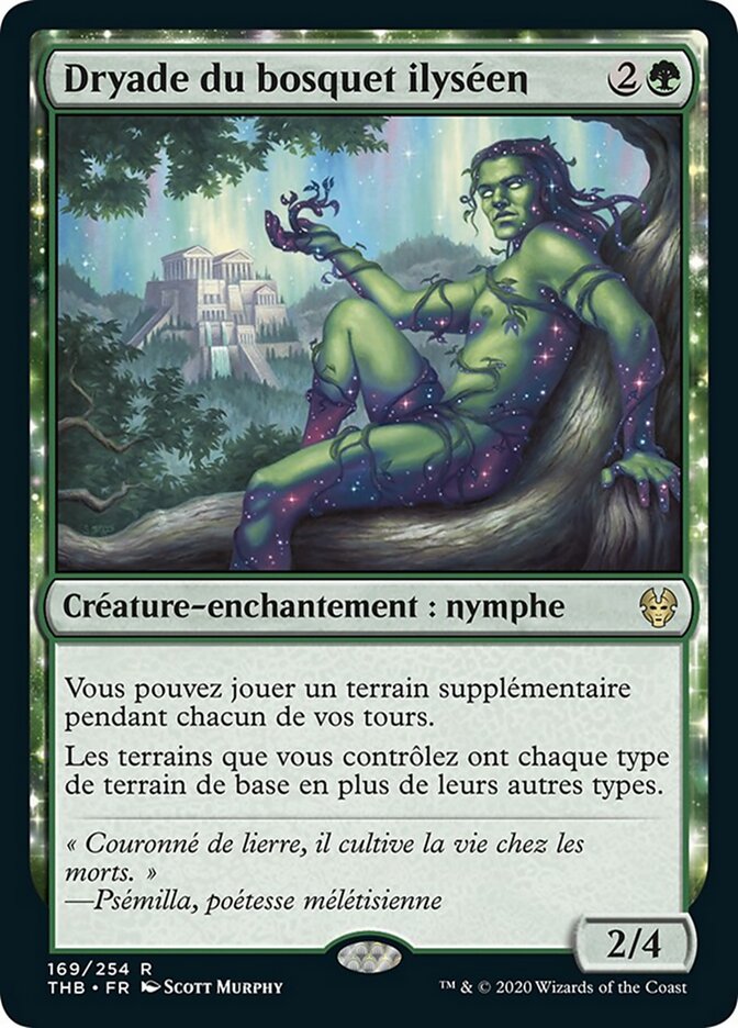 Dryade du bosquet ilyséen