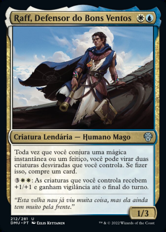 Raff, Defensor do Bons Ventos