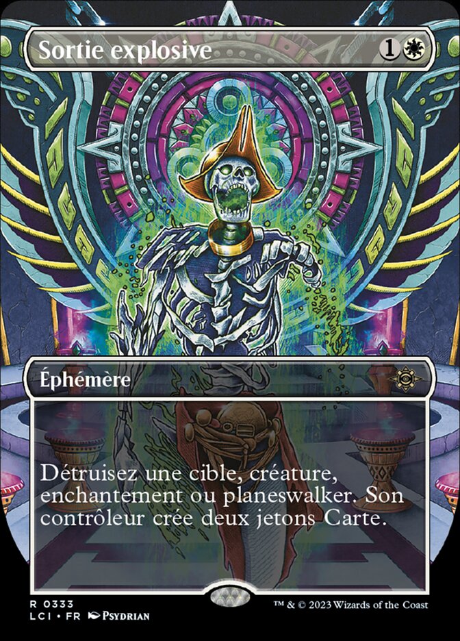 Sortie explosive