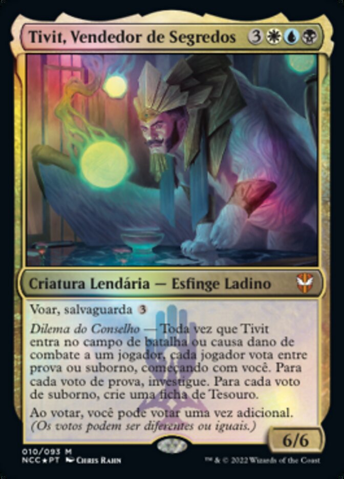 Tivit, Vendedor de Segredos