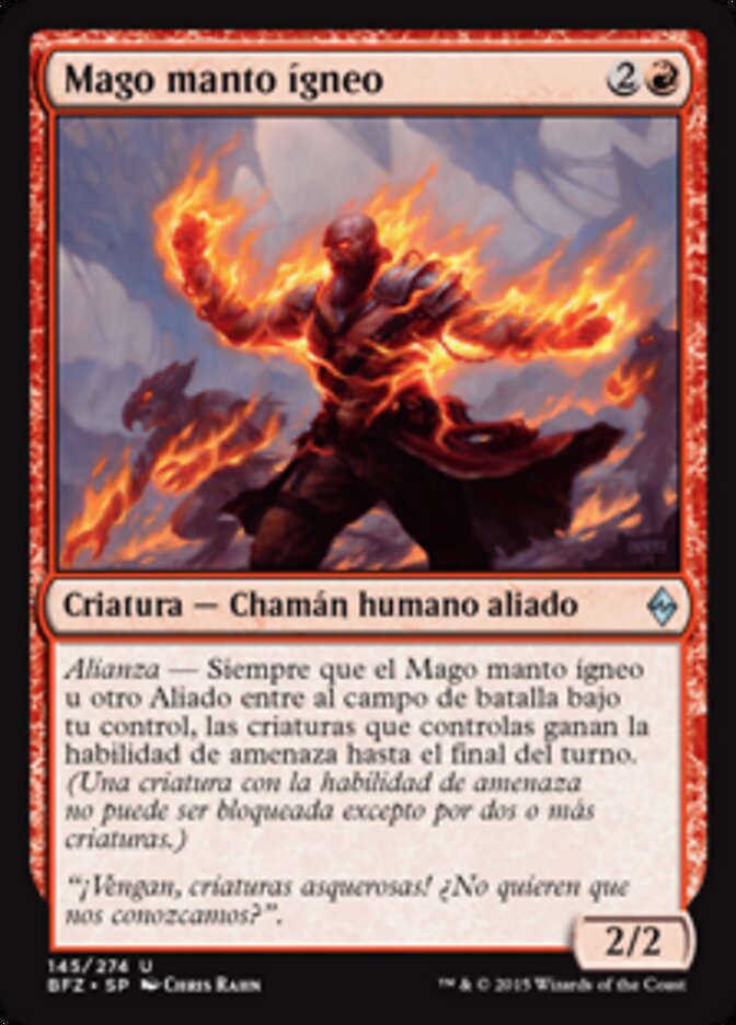 Mago manto ígneo
