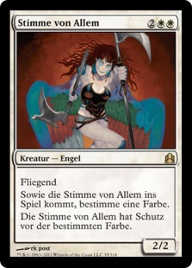 Stimme von Allem