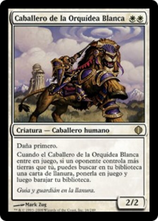 Caballero de la Orquídea Blanca