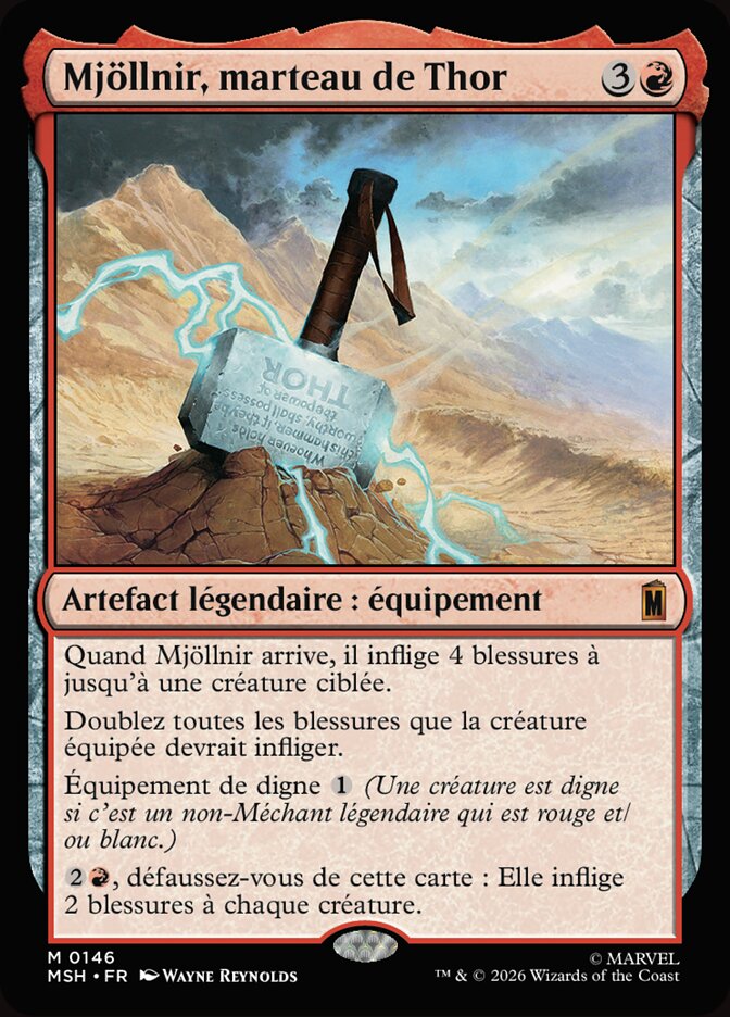 Mjöllnir, marteau de Thor