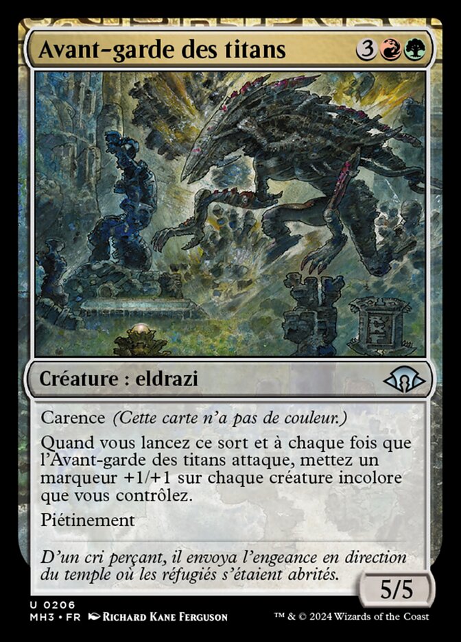Avant-garde des titans