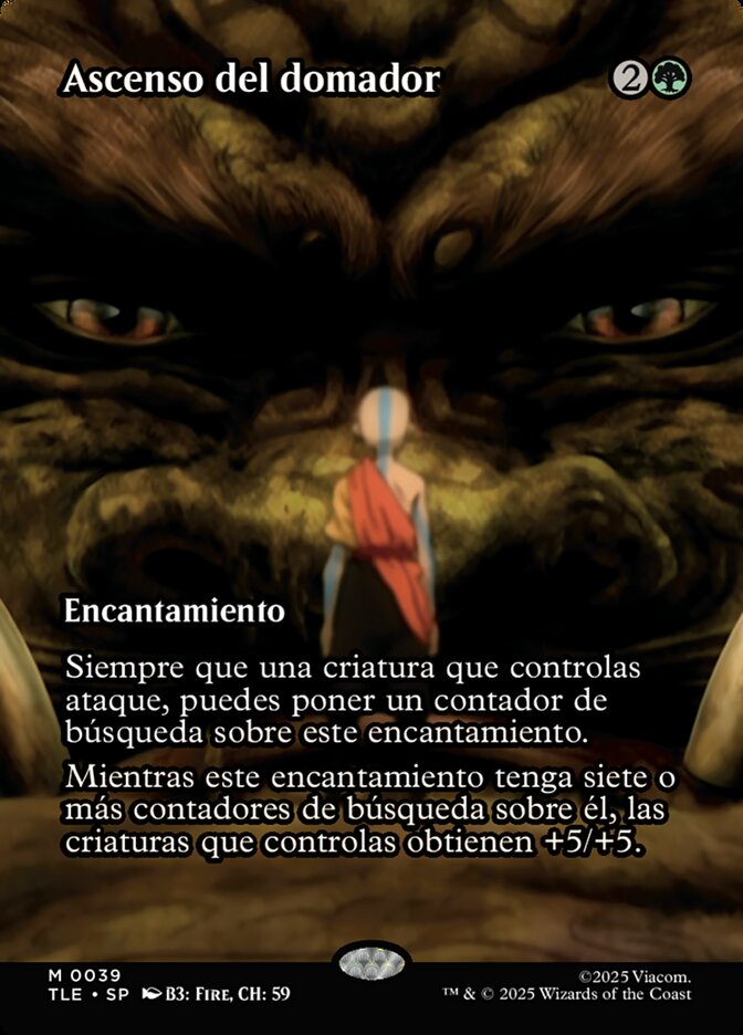 Ascenso del domador