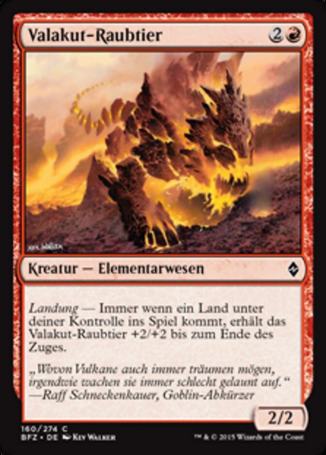 Valakut-Raubtier
