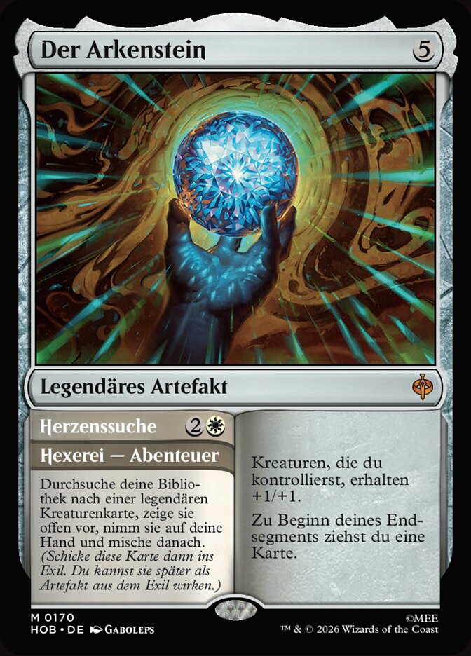 The Arkenstone // Seek the Heart